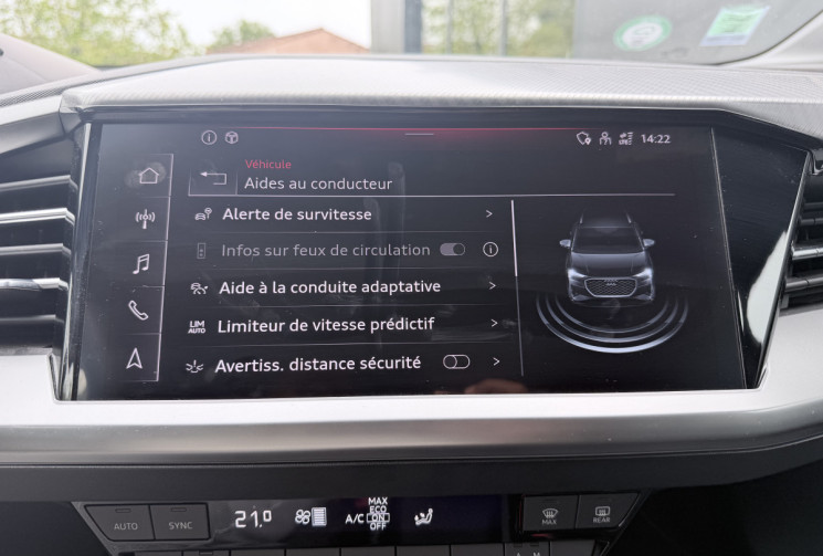 Audi Q4 50 e-TRON 299 Quattro Design Luxe 82kWh * 1ère main / En stock 