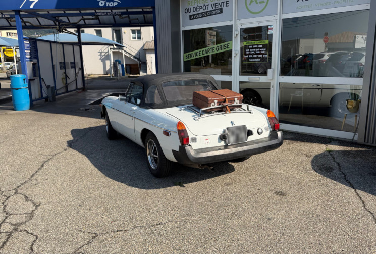 MG B 1.8 - carte grise collection