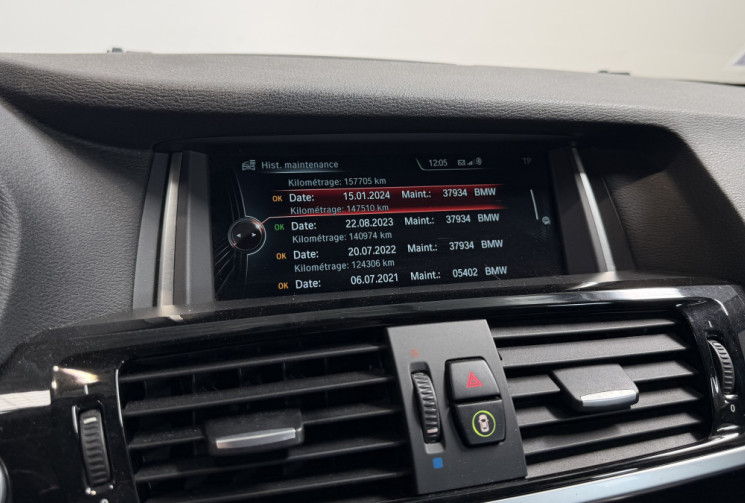 BMW X3 xDrive35dA 313 ch xLine / boite auto / Entretien complet BMW / suivi à jour