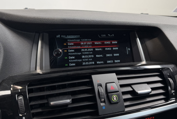 BMW X3 xDrive35dA 313 ch xLine / boite auto / Entretien complet BMW / suivi à jour