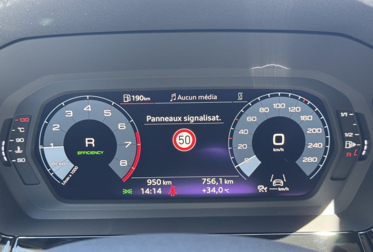 Audi A3 SPORTBACK S-Line 35 TFSi 150 S-Tronic / NEUVE / Toit ouvrant / Sonos / 360° / Garantie 12/27