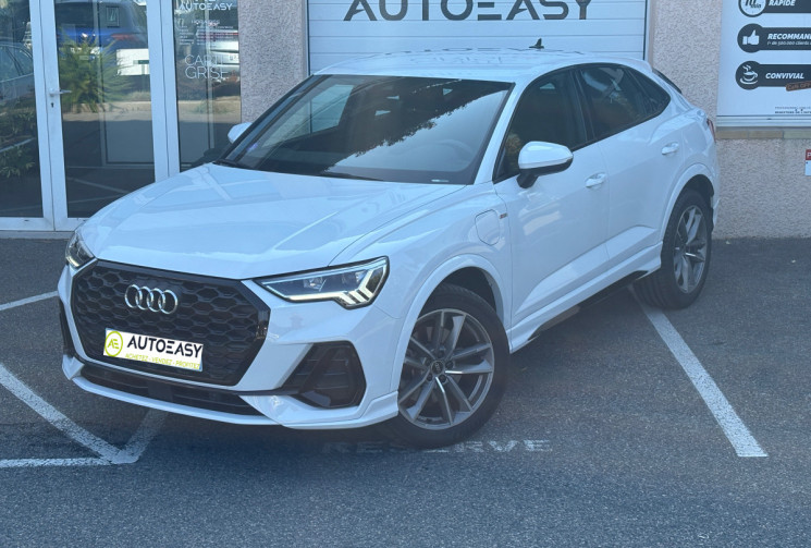 Audi Q3 SPORTBACK 45TFSIe 245 ch DSG6 / S-LINE / SONOS / ATTELAGE/ COFFRE ELECTRIQUE  
