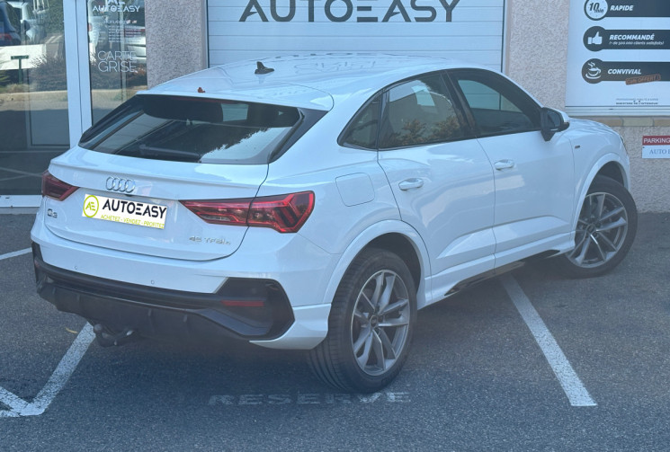 Audi Q3 SPORTBACK 45 TFSI e 245ch S line S tronic 6 / SONOS / ATTELAGE/ COFFRE ELECTRIQUE  