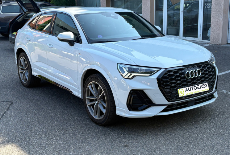 Audi Q3 SPORTBACK 45 TFSI e 245ch S line S tronic 6 / SONOS / ATTELAGE/ COFFRE ELECTRIQUE  