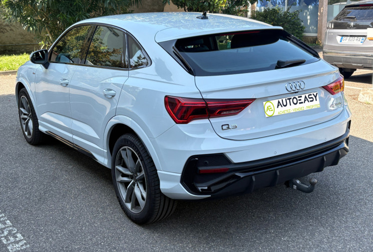 Audi Q3 SPORTBACK 45 TFSI e 245ch S line S tronic 6 / SONOS / ATTELAGE/ COFFRE ELECTRIQUE  