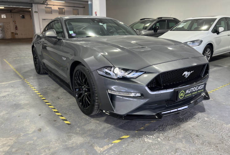 Ford MUSTANG  5.0 V8 450 GT BVA 10 / FR / PAS DE MALUS / GARANTIE FORD 10/2029