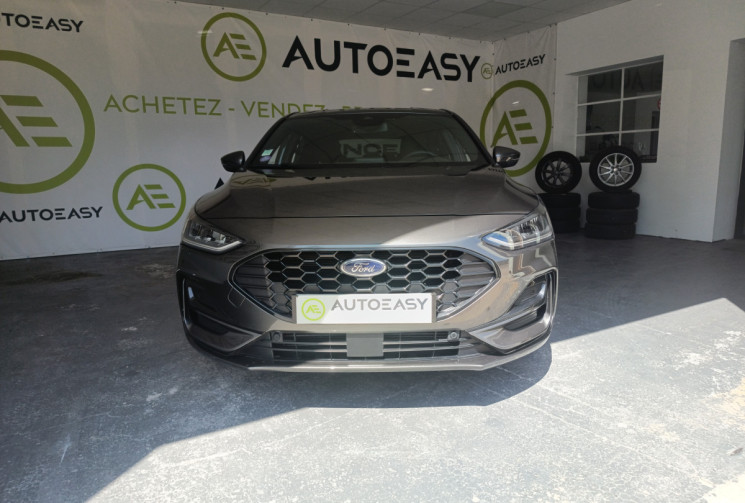 Ford Focus 1.0 ECOBOOST FLEXIFUEL HYBRID 125CV ST LINE DISTRI A CHAINE MOTEUR 1800KMS GARANTIE 2 ANS