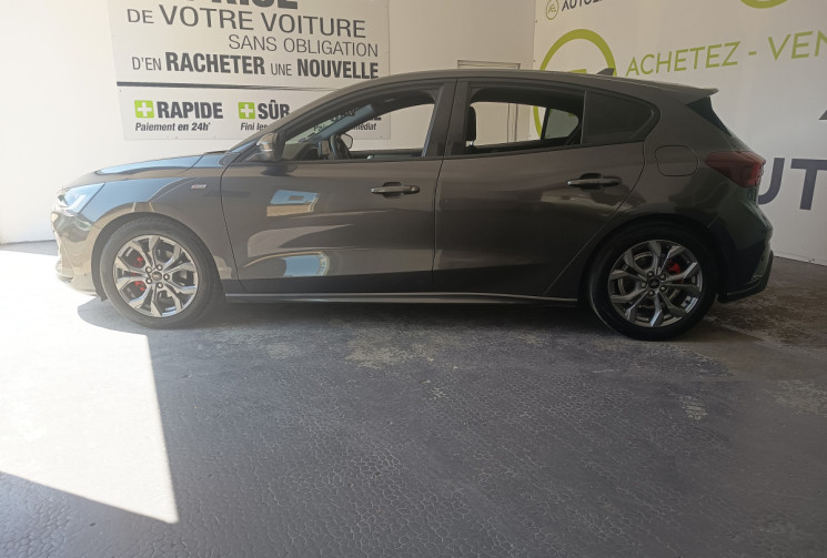 Ford Focus 1.0 ECOBOOST FLEXIFUEL HYBRID 125CV ST LINE DISTRI A CHAINE MOTEUR 1800KMS GARANTIE 2 ANS