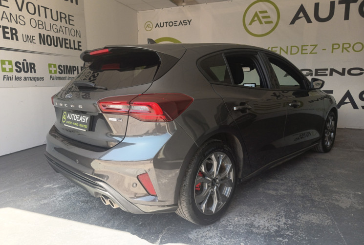 Ford Focus 1.0 ECOBOOST FLEXIFUEL HYBRID 125CV ST LINE DISTRI A CHAINE MOTEUR 1800KMS GARANTIE 2 ANS