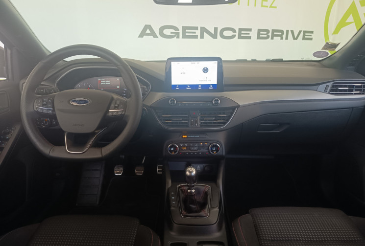 Ford Focus 1.0 ECOBOOST FLEXIFUEL HYBRID 125CV ST LINE DISTRI A CHAINE MOTEUR 1800KMS GARANTIE 2 ANS
