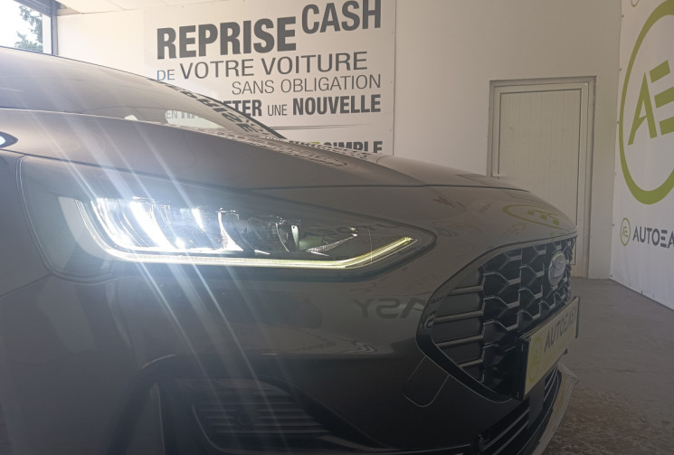 Ford Focus 1.0 ECOBOOST FLEXIFUEL HYBRID 125CV ST LINE DISTRI A CHAINE MOTEUR 1800KMS GARANTIE 2 ANS