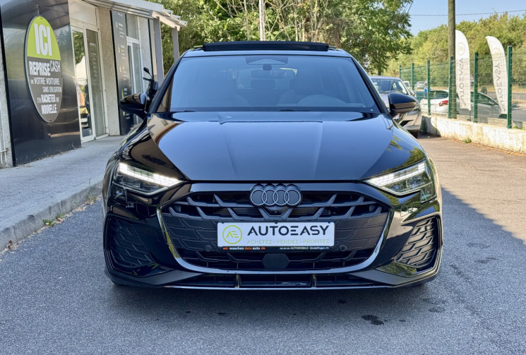 Audi A3 SPORTBACK S-Line 35 TFSi 150 S-Tronic / NEUVE / Toit ouvrant / Sonos / 360° / Garantie 12/27