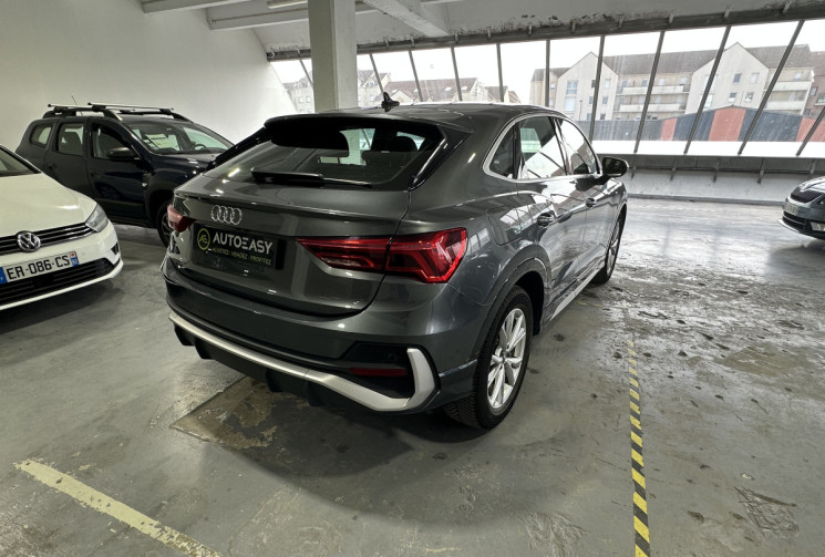Audi Q3 Sportback 1.5 TFSI 150 S line / Suivi Audi / CarPlay / Sièges chauff. / Caméra / Hayon élec