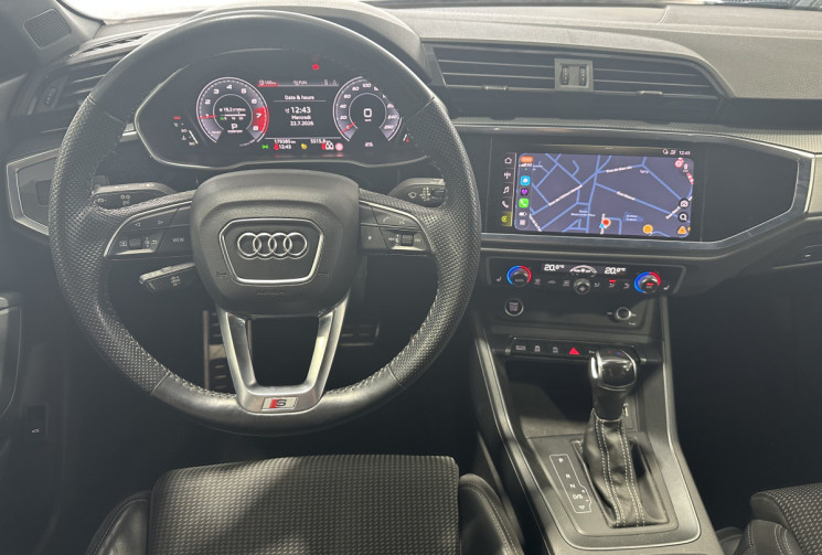 Audi Q3 Sportback 1.5 TFSI 150 S line / Suivi Audi / CarPlay / Sièges chauff. / Caméra / Hayon élec