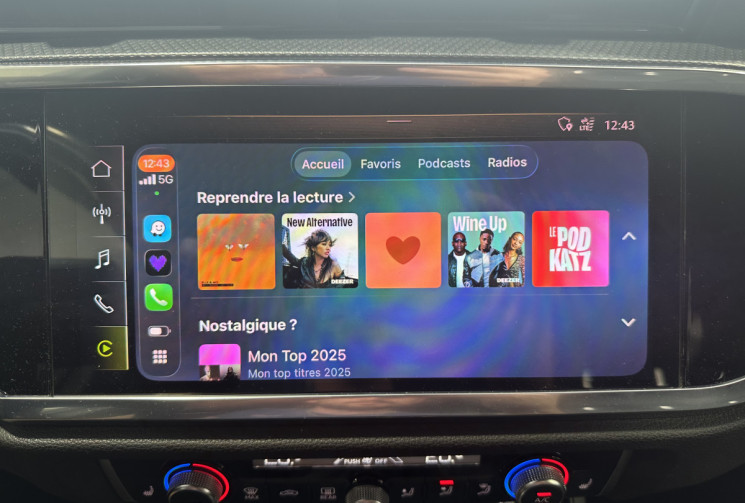 Audi Q3 Sportback 1.5 TFSI 150 S line / Suivi Audi / CarPlay / Sièges chauff. / Caméra / Hayon élec