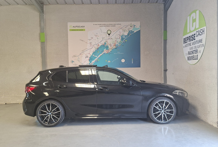 BMW Série 1 118D 150 M Sport DCT7 / TOIT OUVRANT / SIEGE BACQUET / TETE HAUTE / PALETTE / TVA