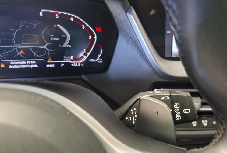 BMW Série 1 118D 150 M Sport DCT7 / TOIT OUVRANT / SIEGE BACQUET / TETE HAUTE / PALETTE / TVA