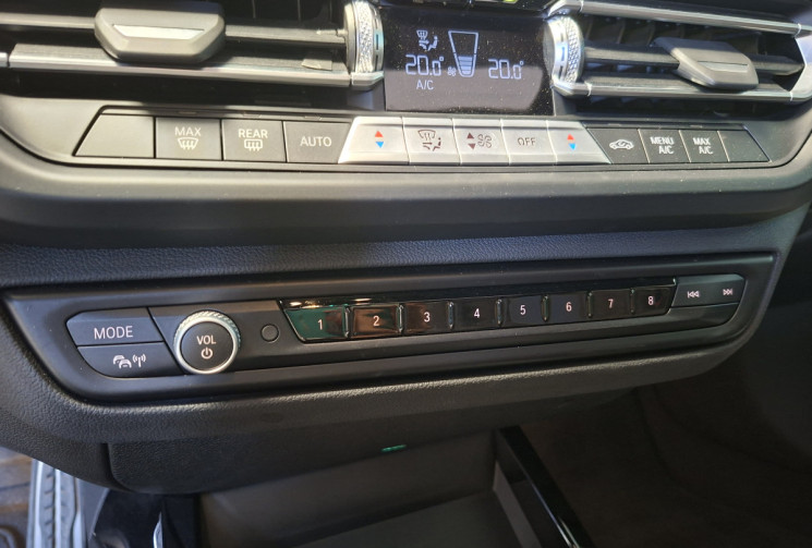 BMW Série 1 118D 150 M Sport DCT7 / TOIT OUVRANT / SIEGE BACQUET / TETE HAUTE / PALETTE / TVA
