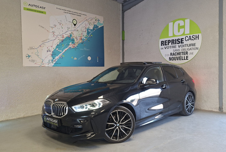 BMW Série 1 118D 150 M Sport DCT7 / TOIT OUVRANT / SIEGE BACQUET / TETE HAUTE / PALETTE / TVA