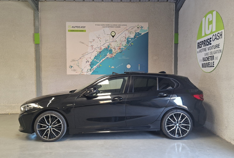 BMW Série 1 118D 150 M Sport DCT7 / TOIT OUVRANT / SIEGE BACQUET / TETE HAUTE / PALETTE / TVA