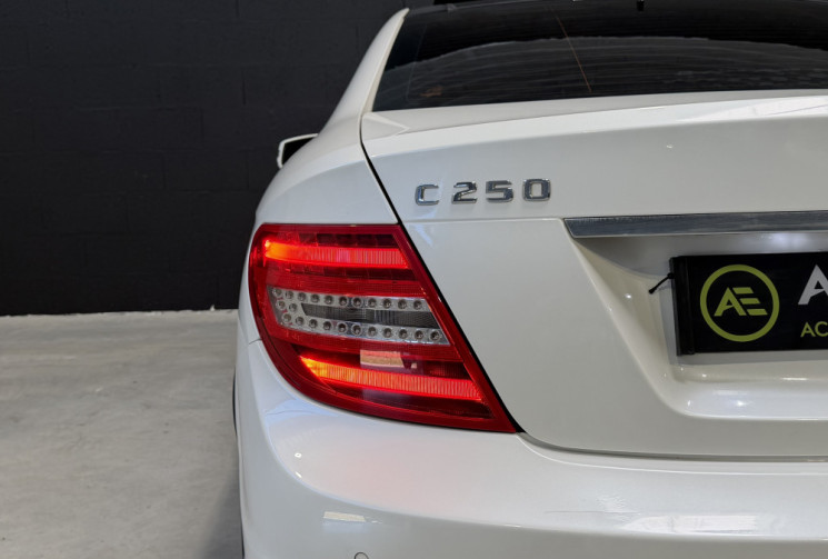 Mercedes Classe C Coupé C250 CDI 204 ch – 7G-Tronic+ – Edition 1 AMG – Toit ouvrant