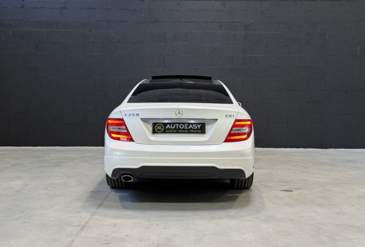 Mercedes Classe C Coupé C250 CDI 204 ch – 7G-Tronic+ – Edition 1 AMG – Toit ouvrant