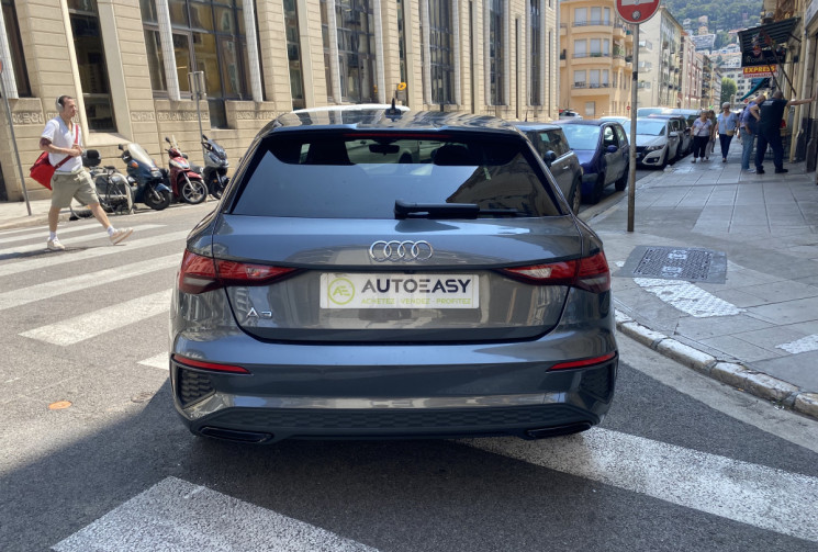 Audi A3 SPORTBACK 45 TFSIe 245 S LINE HYBRIDE 38500 kms