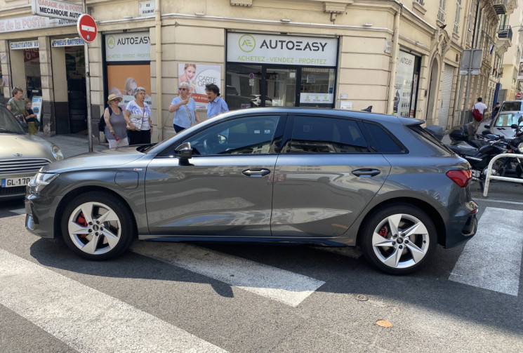 Audi A3 SPORTBACK 45 TFSIe 245 S LINE HYBRIDE 38500 kms