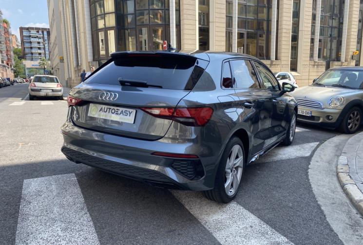 Audi A3 SPORTBACK 45 TFSIe 245 S LINE HYBRIDE 38500 kms