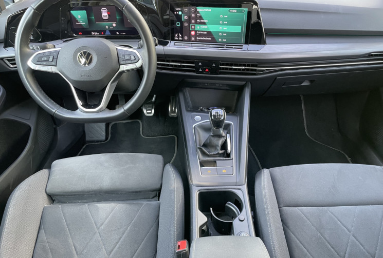Volkswagen Golf VIII Phase 1 1.5 TSI 130 ch BVM6 Style