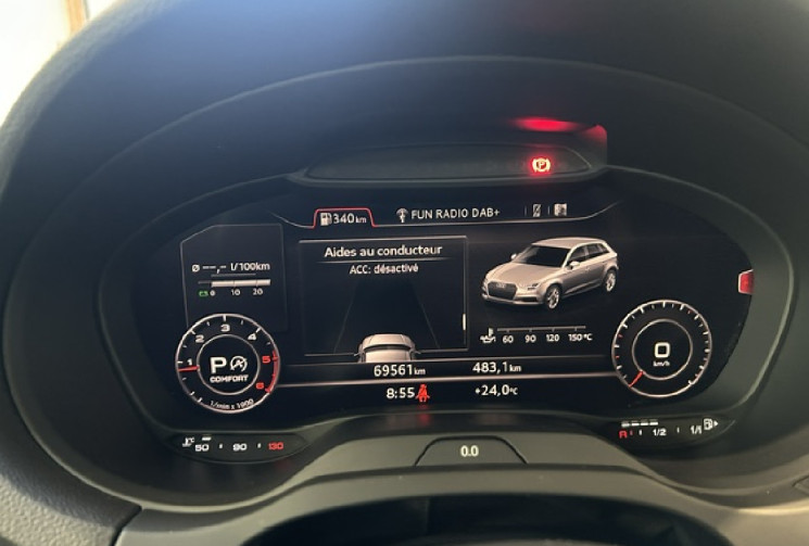 Audi A3 SPORTBACK S-LINE PLUS 2.0l TDI 150 ch S-TRONIC - FRANCE - TOIT OUVRANT