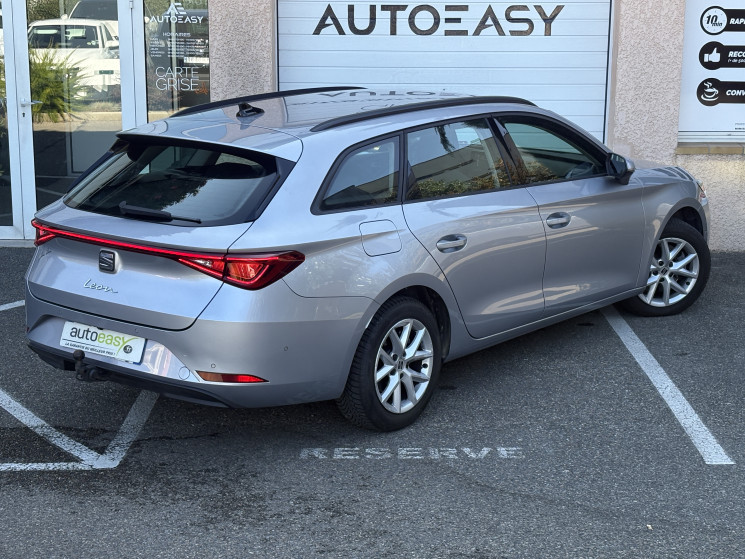 SEAT LEON ST 2.0 TDI 150 ch DSG7 SPORTSTOURER /ENTRETIEN COMPLET SEAT / ATTELAGE ÉLÉCTRIQUE 