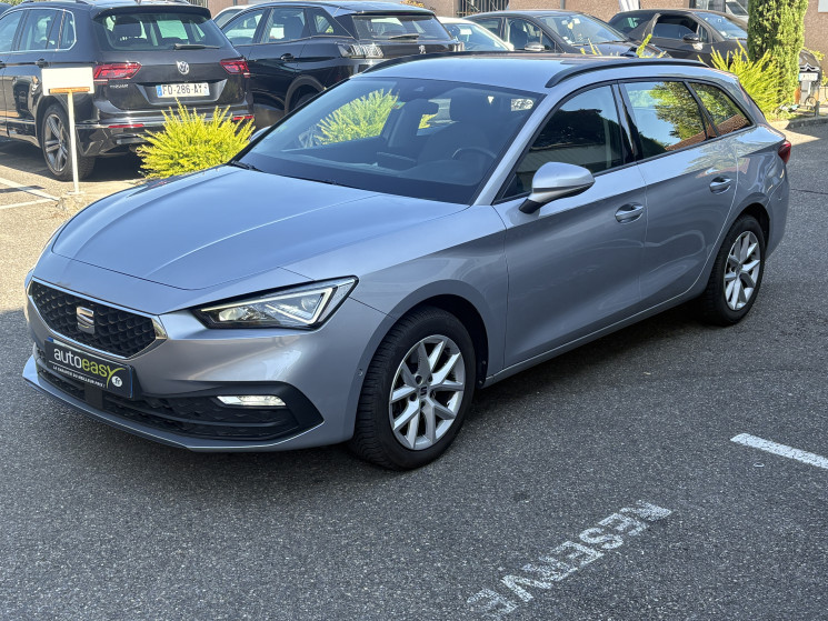 SEAT LEON ST 2.0 TDI 150 ch DSG7 SPORTSTOURER /ENTRETIEN COMPLET SEAT / ATTELAGE ÉLÉCTRIQUE 