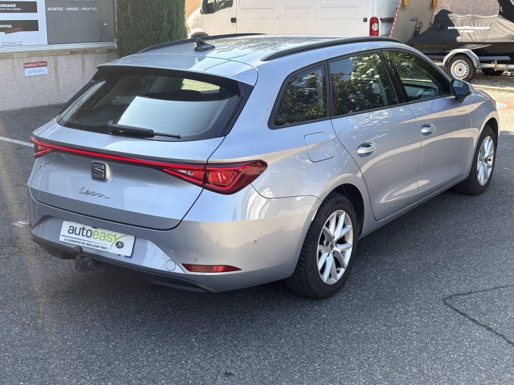 SEAT LEON ST 2.0 TDI 150 ch DSG7 SPORTSTOURER /ENTRETIEN COMPLET SEAT / ATTELAGE ÉLÉCTRIQUE 