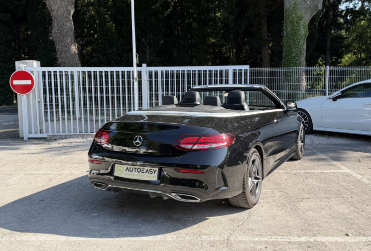 Mercedes Classe C Cabriolet 220 d 194 AMG Line 9G-Tronic / Multibeam / Burmester / Caméra 360