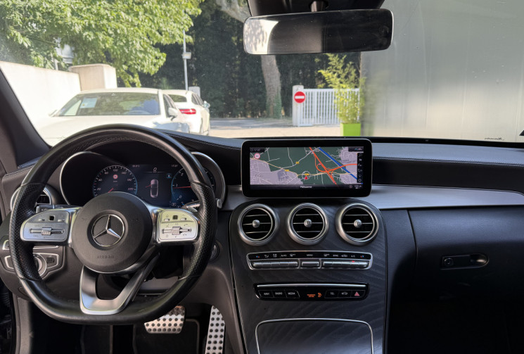 Mercedes Classe C Cabriolet 220 d 194 AMG Line 9G-Tronic / Multibeam / Burmester / Caméra 360