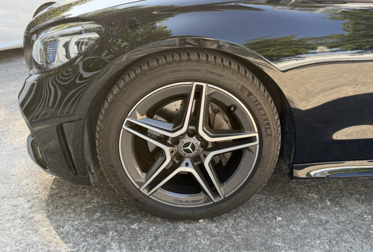 Mercedes Classe C Cabriolet 220 d 194 AMG Line 9G-Tronic / Multibeam / Burmester / Caméra 360