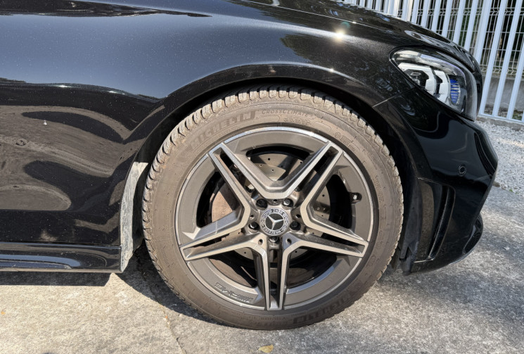Mercedes Classe C Cabriolet 220 d 194 AMG Line 9G-Tronic / Multibeam / Burmester / Caméra 360