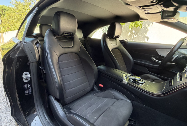 Mercedes Classe C Cabriolet 220 d 194 AMG Line 9G-Tronic / Multibeam / Burmester / Caméra 360