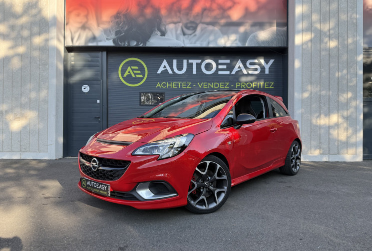 Opel Corsa 1.4 TURBO 150 GSI / SIEGES BAQUETS RECARO / 1ER MAIN / SUIVI COMPLET 