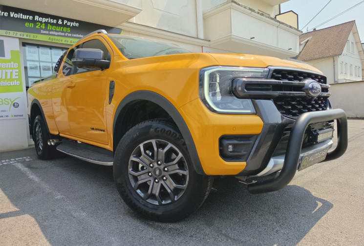 Ford Ranger  2.0 EcoBlue 205 ch Super Cab WILTRACK e-4WD BVA10 TVA RECUPERABLE