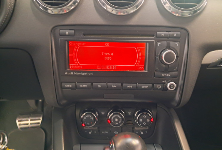 Audi TT  3.2 V6 250 QUATTRO S-TRONIC - SELLERIE CUIR CHAUFFANT - PACK BOSE