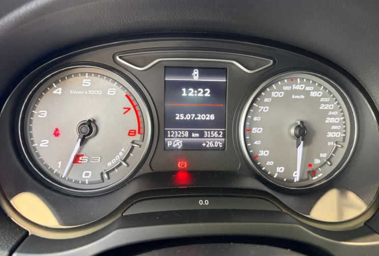 Audi S3 SPORTBACK QUATTRO 300CH-FRANCE-ENTRETIEN COMPLET AUDI-STRONIC