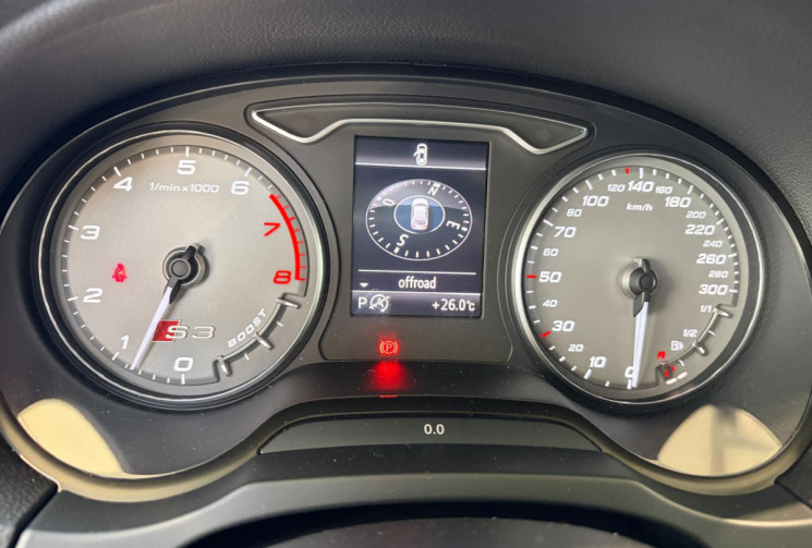 Audi S3 SPORTBACK QUATTRO 300CH-FRANCE-ENTRETIEN COMPLET AUDI-STRONIC