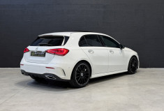 Mercedes Classe A A200 163ch AMG Line 7G-DCT - Toit ouvrant - son Burmester - cuir rouge