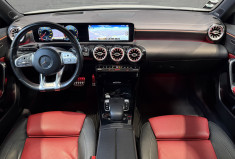 Mercedes Classe A A200 163ch AMG Line 7G-DCT - Toit ouvrant - son Burmester - cuir rouge