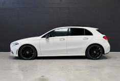 Mercedes Classe A A200 163ch AMG Line 7G-DCT - Toit ouvrant - son Burmester - cuir rouge