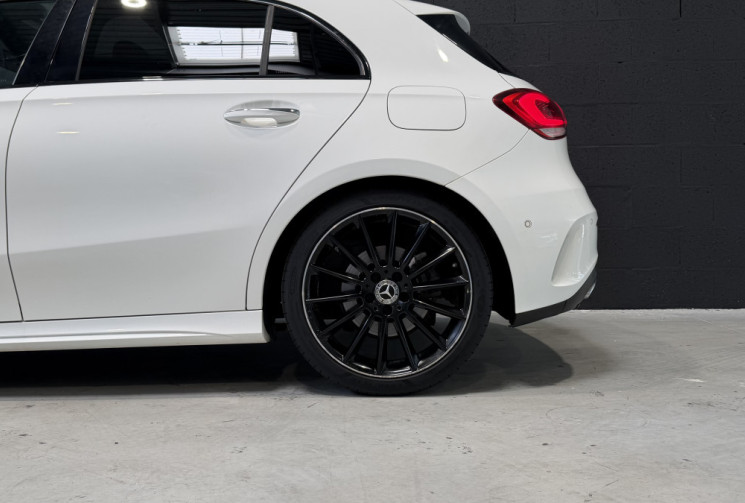 Mercedes Classe A A200 163ch AMG Line 7G-DCT - Toit ouvrant - son Burmester - cuir rouge
