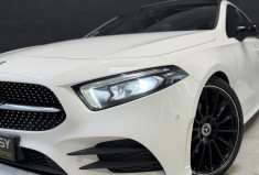Mercedes Classe A A200 163ch AMG Line 7G-DCT - Toit ouvrant - son Burmester - cuir rouge