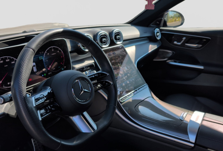 Mercedes Classe C 220 D 197 cv 4 matic amg line / premium plus / pack black / fulls options / FR